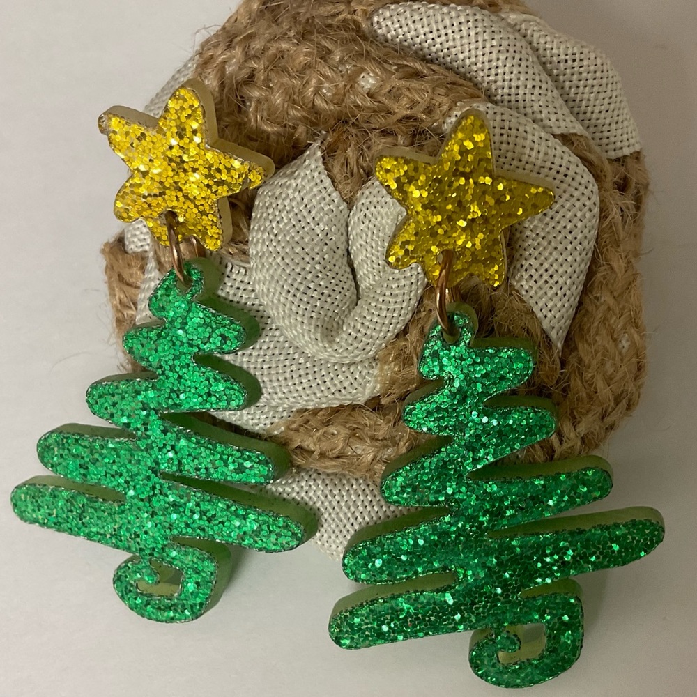 ❤️Christmas Tree 🌲 Earrings💚